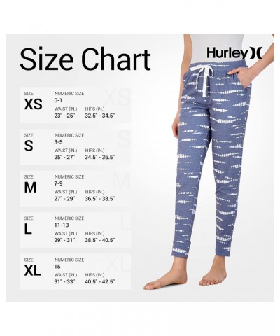 Womens 2 pack pajama pants, cute super soft sleep joggers Med Heahter Grey/Wav $13.23 Activewear