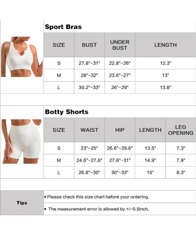 Workout Sets for Women 2 Piece Yoga Outfits Set Workout Tracksuits Sports Bra High Waist Legging 1801 St Bk $11.19 Activewear