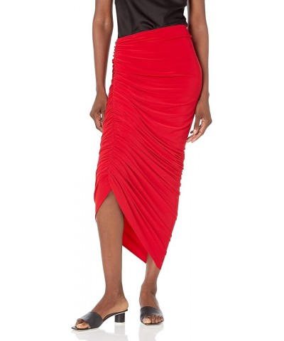 Women's Diana Long Skirt Red $22.95 Skirts