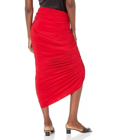 Women's Diana Long Skirt Red $22.95 Skirts