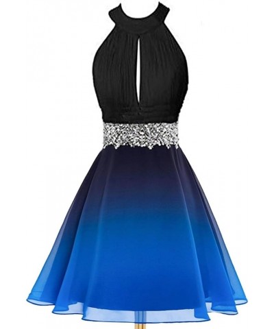 Women's Ombre Homecoming Dress Short Prom Gown Gradient Cocktail Dress Colorful11 $38.07 Dresses