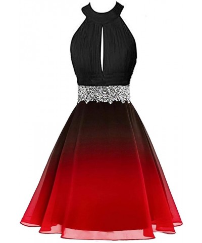 Women's Ombre Homecoming Dress Short Prom Gown Gradient Cocktail Dress Colorful11 $38.07 Dresses