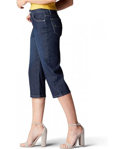 Women's Relaxed Fit Capri Jean Lagoon $15.21 Jeans