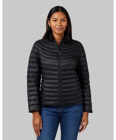 Women's Ultra-Light Down Packable Jacket | Layering |Semi-Fitted | Zippered Pockets | Water Repellent Black $24.35 Jackets