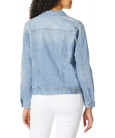 Women's Classic Denim Jacket Light Blue $16.08 Jackets